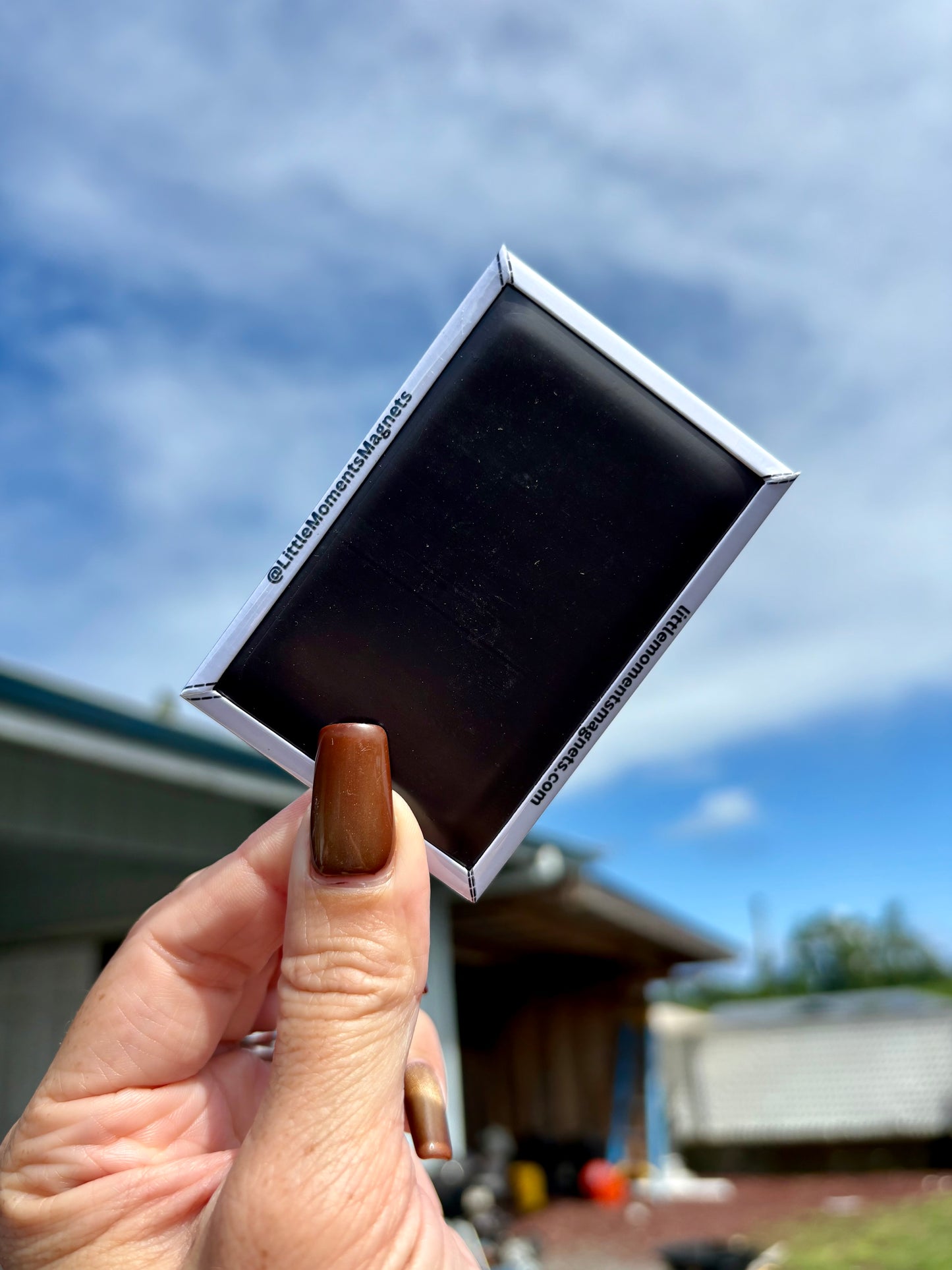 9 Pack Custom Photo Magnet Set 3"x2"