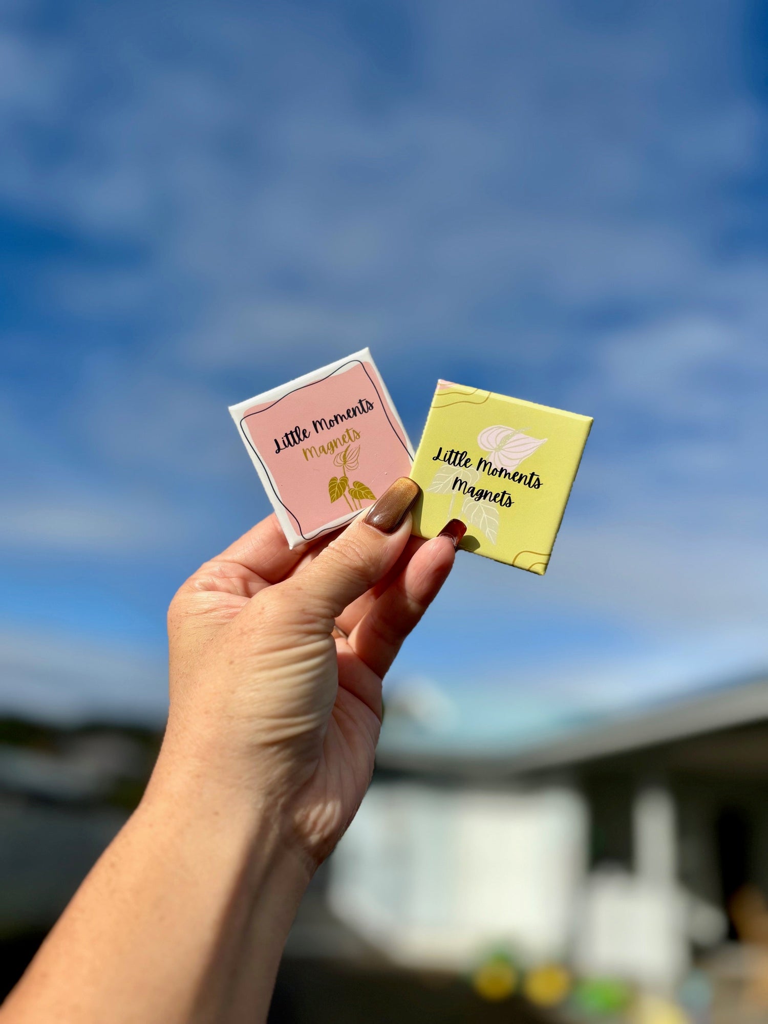 2"x2" Square Photo Magnet Sets