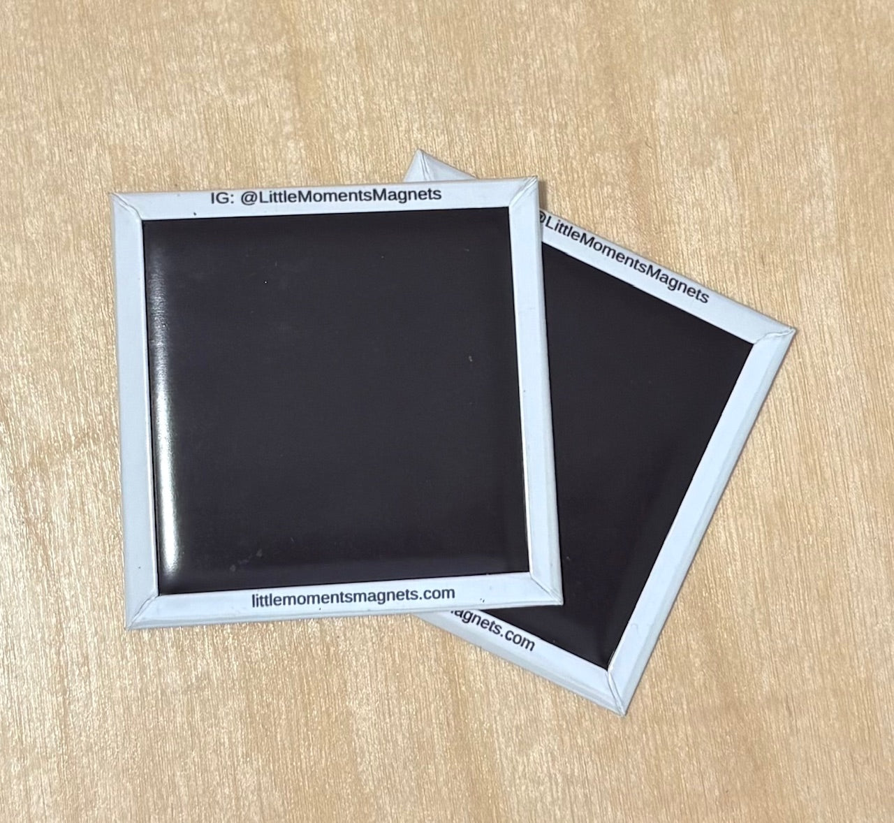 6 Pack Custom Photo Magnet Set 2.5"x2.5"